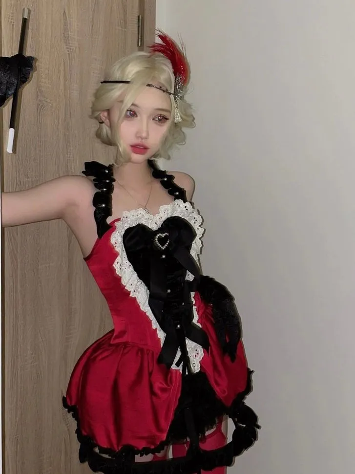 [PeilieeShop x Stasera] Ribbon Poem Handmade Corset Top