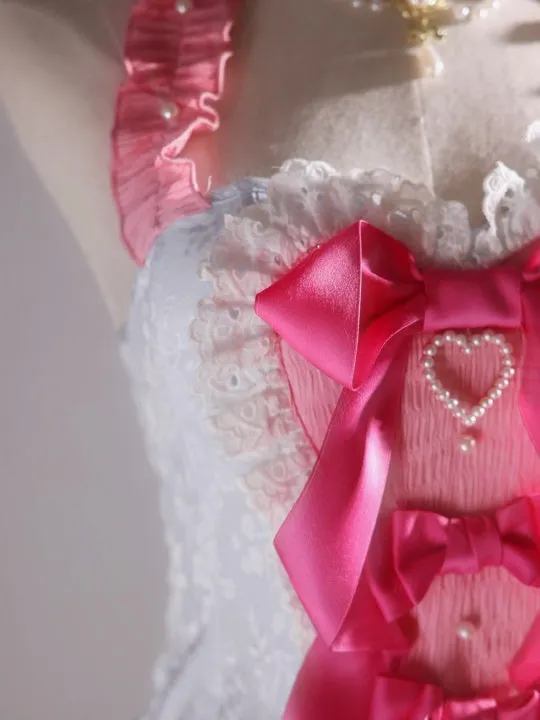 [PeilieeShop x Stasera] Ribbon Poem Handmade Corset Top